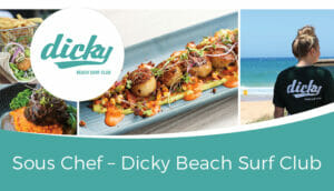 Sous Chef Dicky Beach